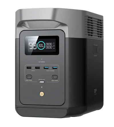 Estación de Energía Portátil EcoFlow DELTA 2 + Panel solar portatil de 220W