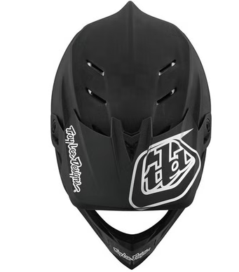 Int. Troy Lee Designs D4 Carbon Mips Stealth Helmet Black / Silver