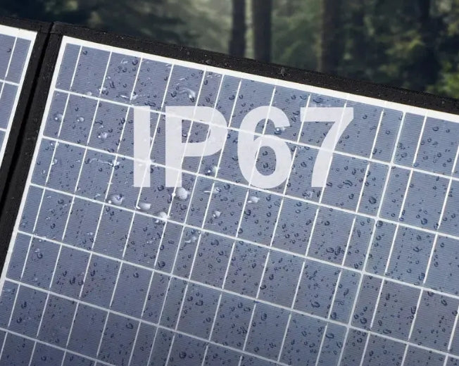 ALLPOWERS Générateur Solaire 3500W (R3500 + 2PCS SP037 400W Panneau Solaire)