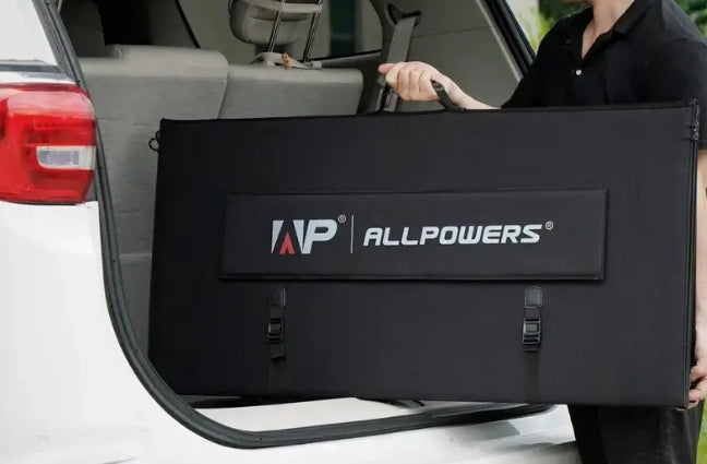 ALLPOWERS Générateur Solaire 3500W (R3500 + 2PCS SP037 400W Panneau Solaire)