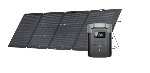 Estación de Energía Portátil EcoFlow DELTA 2 + Panel solar portatil de 220W
