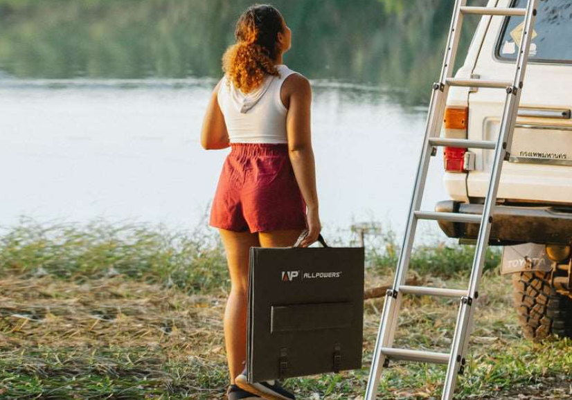 ALLPOWERS Generador Solar 4000W ( R4000 + SP035 Panel Solar 200W )