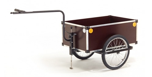 20" "Jumbo" trailer, without cover with high drawbar 