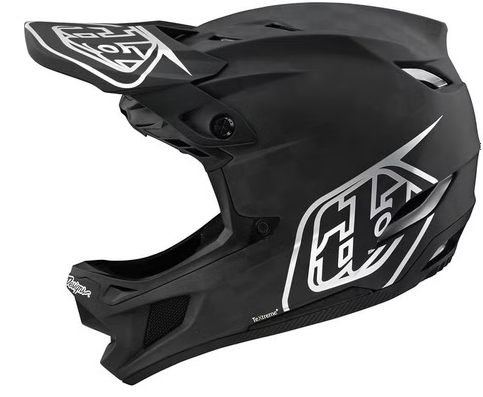Casque Int. Troy Lee Designs D4 Carbon Mips Stealth Noir / Plata