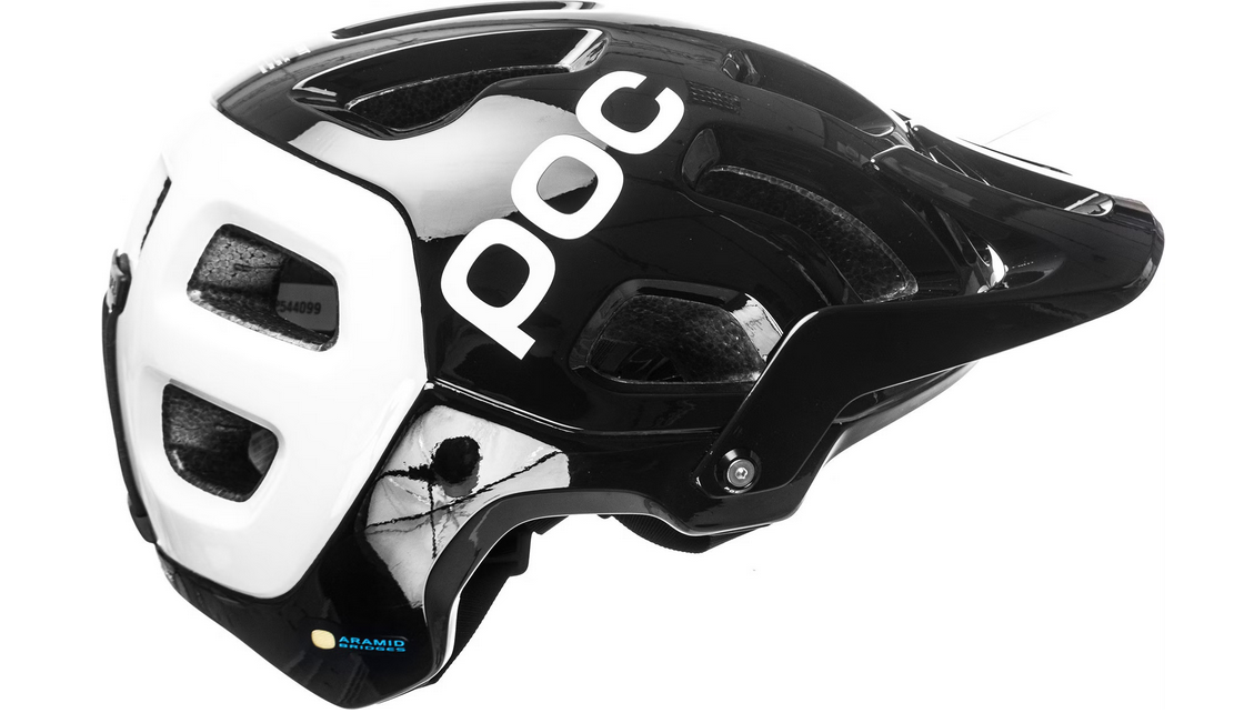 POC Tectal Race SPIN Uranium Black Hydrogen White