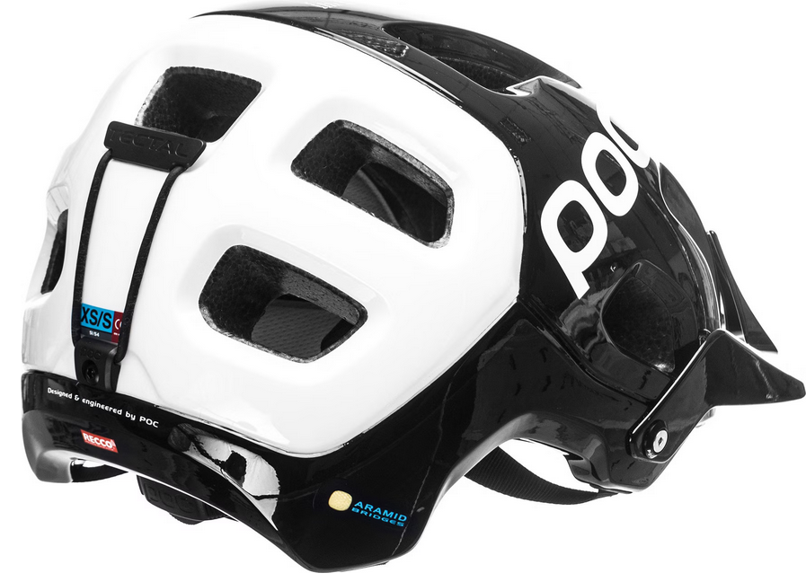 POC Tectal Race SPIN Uranium Black Hydrogen White