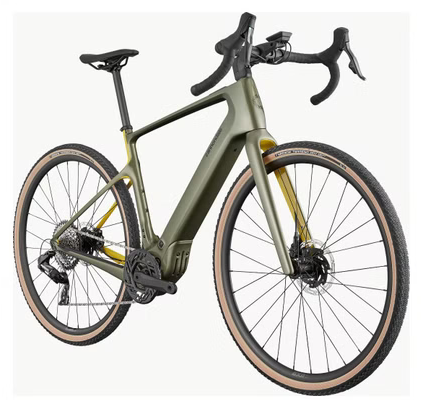 Vélo de Gravel Électrique Cannondale Synapse Neo Allroad 1 Sram Force AXS XPLR 12V 400Wh 700 mm Vert