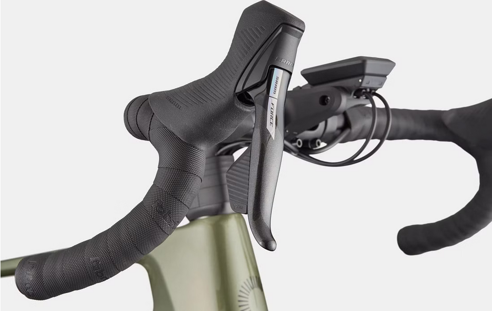 Vélo de Gravel Électrique Cannondale Synapse Neo Allroad 1 Sram Force AXS XPLR 12V 400Wh 700 mm Vert