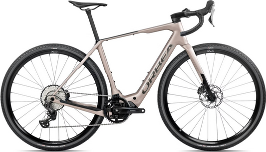 Vélo de Gravel Électrique Orbea Denna M20 Shimano GRX 12V 420 Wh 700 mm Beige Nickel 2025