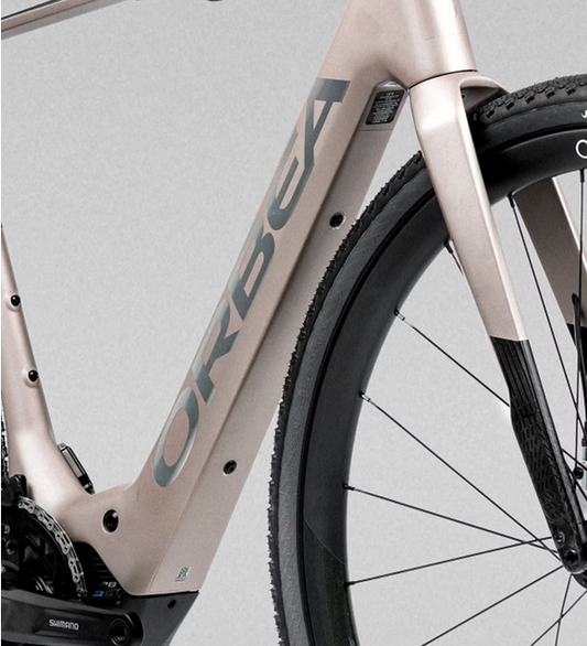 Vélo de Gravel Électrique Orbea Denna M20 Shimano GRX 12V 420 Wh 700 mm Beige Nickel 2025