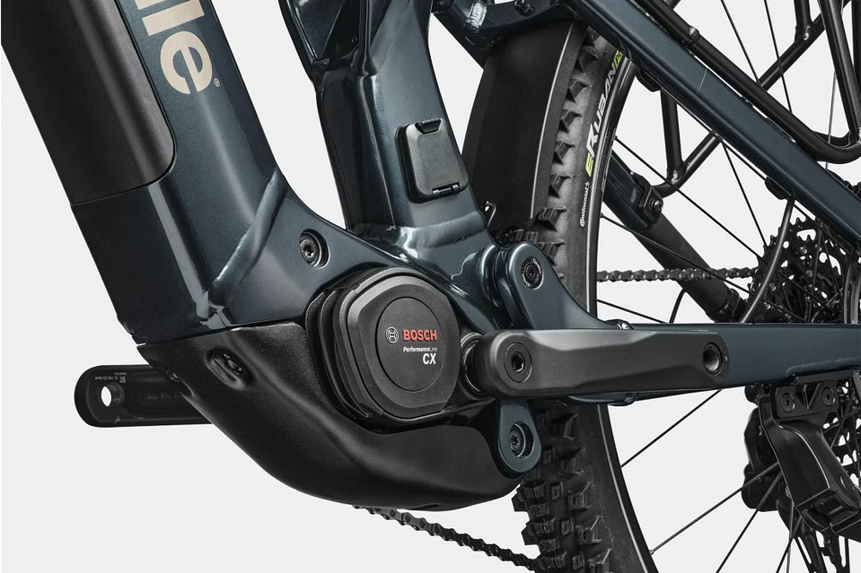 VTT Électrique Tout-Suspendu Cannondale Moterra EQ 11V 800Wh Bosch 100 Nm 29'' Bleu/Vert