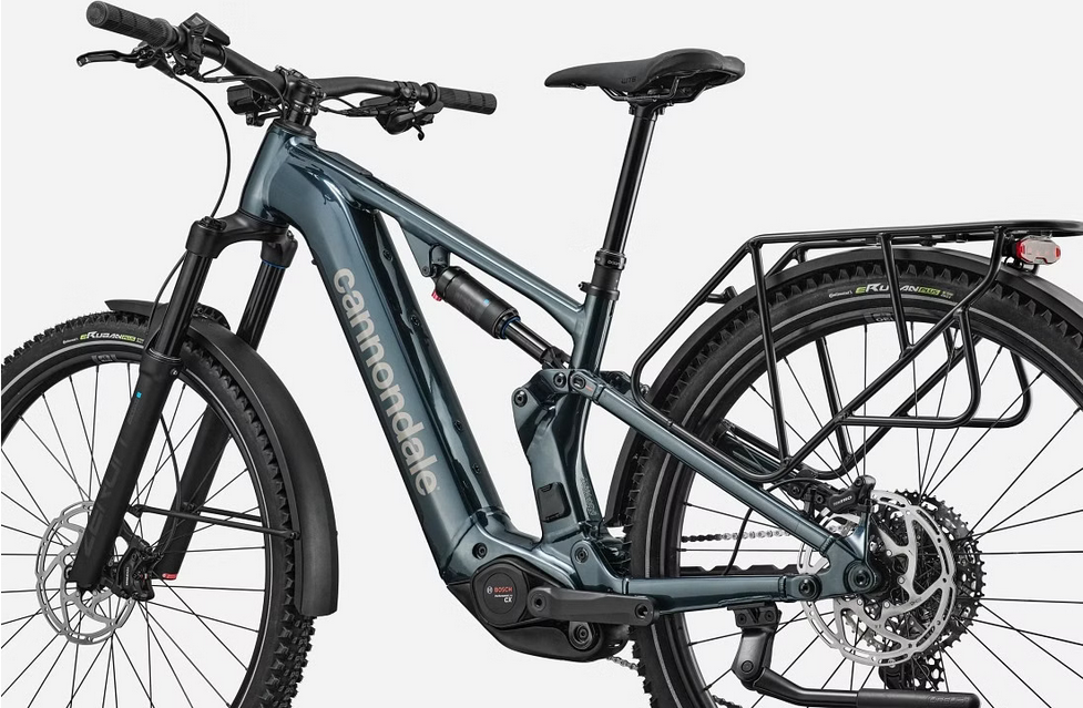 VTT Électrique Tout-Suspendu Cannondale Moterra EQ 11V 800Wh Bosch 100 Nm 29'' Bleu/Vert