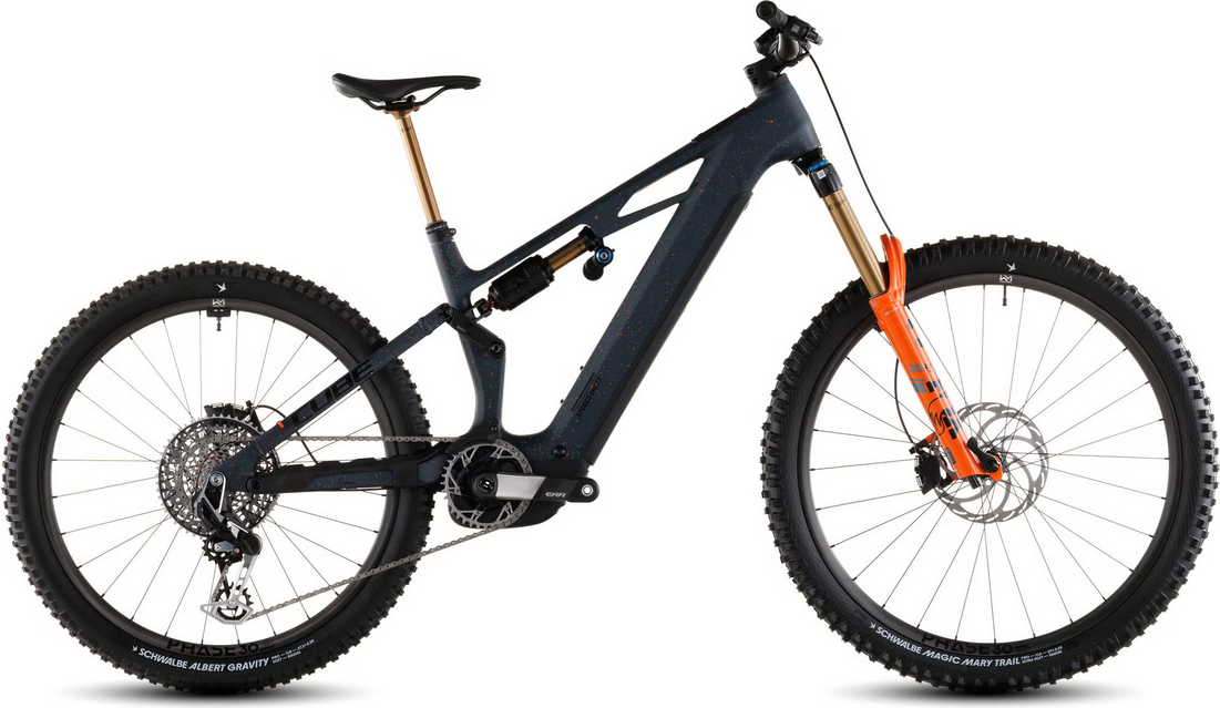 VTT Électrique Tout-Suspendu Cube Stereo Hybrid One77 HPC SLT 800 Sram 12V 800 Wh Bosch 100 Nm 29''/27.5'' Bleu Galaxy 2026