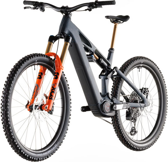 VTT Électrique Tout-Suspendu Cube Stereo Hybrid One77 HPC SLT 800 Sram 12V 800 Wh Bosch 100 Nm 29''/27.5'' Bleu Galaxy 2026