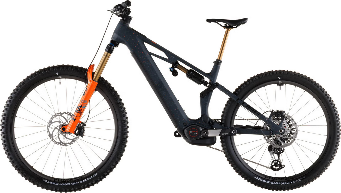 VTT Électrique Tout-Suspendu Cube Stereo Hybrid One77 HPC SLT 800 Sram 12V 800 Wh Bosch 100 Nm 29''/27.5'' Bleu Galaxy 2026