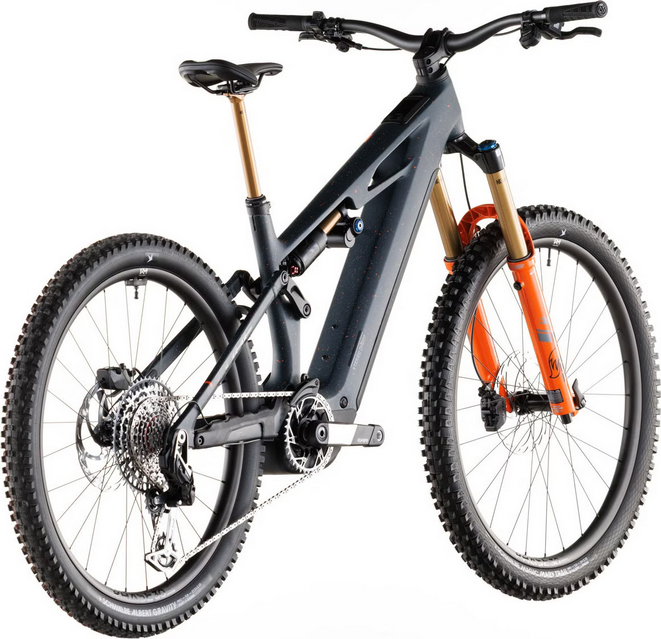 VTT Électrique Tout-Suspendu Cube Stereo Hybrid One77 HPC SLT 800 Sram 12V 800 Wh Bosch 100 Nm 29''/27.5'' Bleu Galaxy 2026