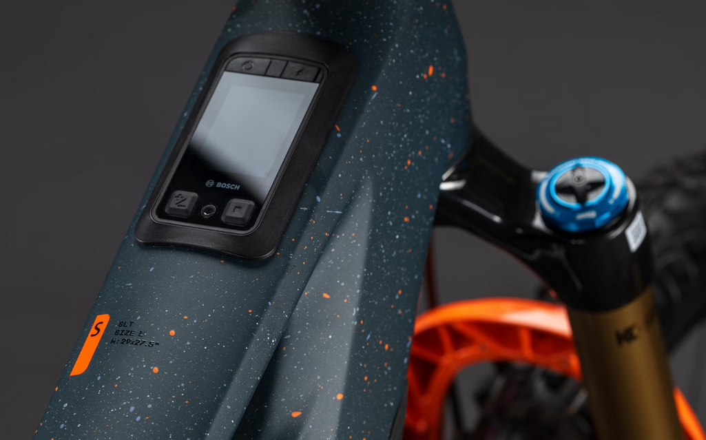 VTT Électrique Tout-Suspendu Cube Stereo Hybrid One77 HPC SLT 800 Sram 12V 800 Wh Bosch 100 Nm 29''/27.5'' Bleu Galaxy 2026