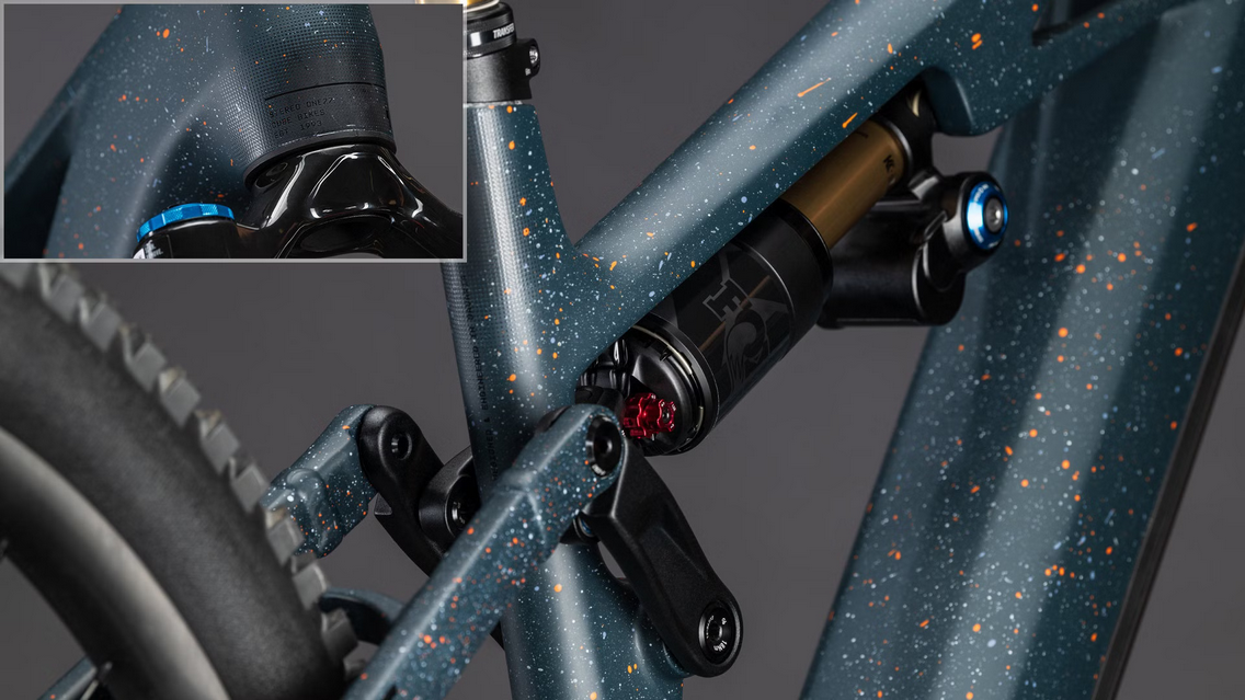 VTT Électrique Tout-Suspendu Cube Stereo Hybrid One77 HPC SLT 800 Sram 12V 800 Wh Bosch 100 Nm 29''/27.5'' Bleu Galaxy 2026