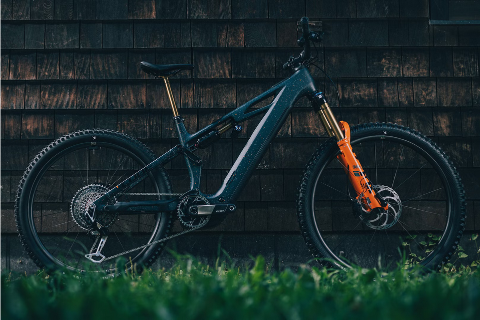 VTT Électrique Tout-Suspendu Cube Stereo Hybrid One77 HPC SLT 800 Sram 12V 800 Wh Bosch 100 Nm 29''/27.5'' Bleu Galaxy 2026