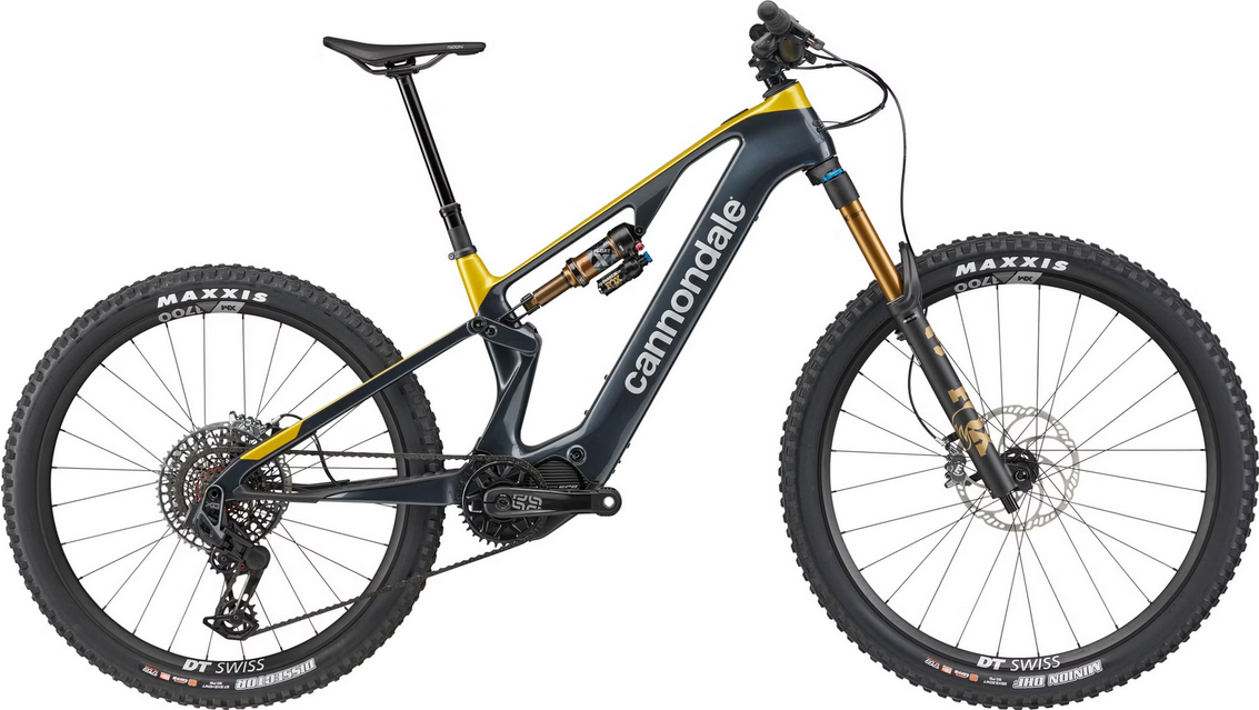 VTT Électrique Tout-Suspendu Cannondale Moterra SL 1 12V 600Wh Shimano 85Nm MX (29/27.5'') Bleu/Jaune 2026