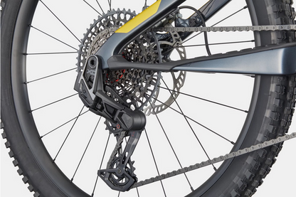 VTT Électrique Tout-Suspendu Cannondale Moterra SL 1 12V 600Wh Shimano 85Nm MX (29/27.5'') Bleu/Jaune 2026