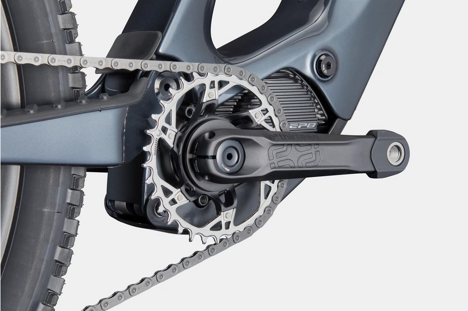 VTT Électrique Tout-Suspendu Cannondale Moterra SL 1 12V 600Wh Shimano 85Nm MX (29/27.5'') Bleu/Jaune 2026