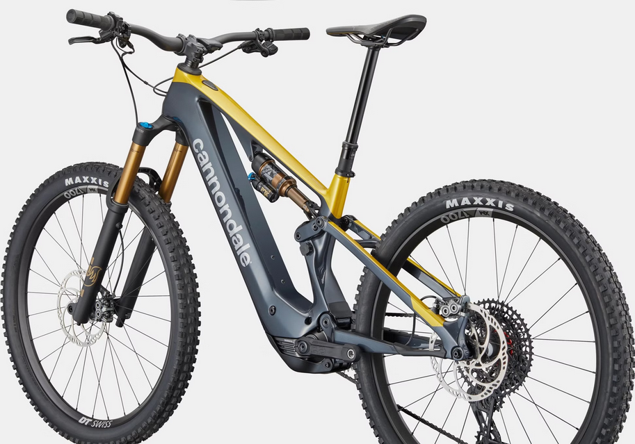 VTT Électrique Tout-Suspendu Cannondale Moterra SL 1 12V 600Wh Shimano 85Nm MX (29/27.5'') Bleu/Jaune 2026
