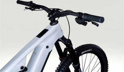 VTT Électrique Tout-Suspendu Lapierre Overvolt AM CF 10.8 12V 800Wh Bosch 100 Nm MX (29/27.5'') Blanc/Gris2026