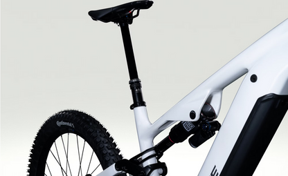 VTT Électrique Tout-Suspendu Lapierre Overvolt AM CF 10.8 12V 800Wh Bosch 100 Nm MX (29/27.5'') Blanc/Gris2026