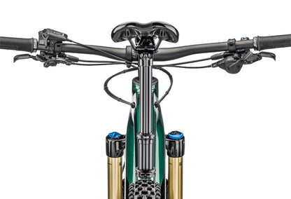 VTT Électrique Tout-Suspendu Moustache Samedi 29 Trail 9 Smart System Shimano SLX / XT 12V 750 Wh 29'' Noir / Vert 2024