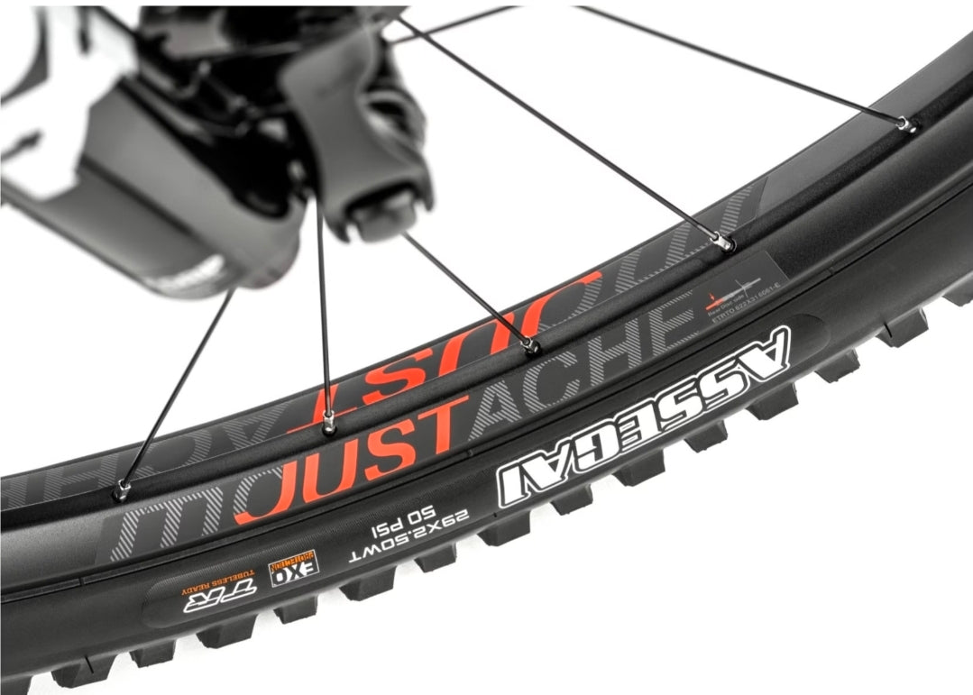 VTT Électrique Tout-Suspendu Moustache Samedi 29 Trail 9 Smart System Shimano SLX / XT 12V 750 Wh 29'' Noir / Vert 2024